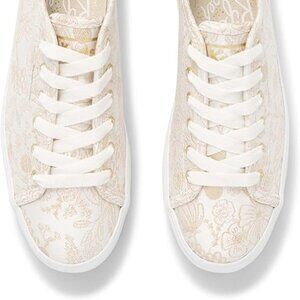 BRAND NEW: Rifle Paper Co. Keds Gold Triple Kick Shoes